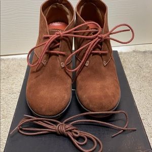 Cole Haan Britt chukka brown booties Nike air 6.5